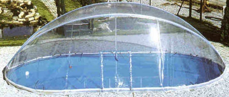 Cabrio Dome Rundbecken 3,50-3,60 m Schwimmbadüberdachung Überdachung 