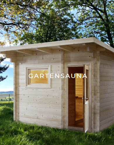 Sauna für ihren Garten